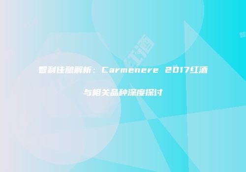 智利佳酿解析：Carmenere 2017红酒与相关品种深度探讨