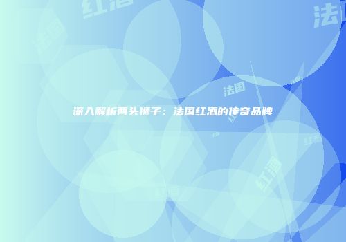 深入解析两头狮子：法国红酒的传奇品牌