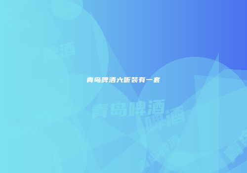 青岛啤酒六听装有一套