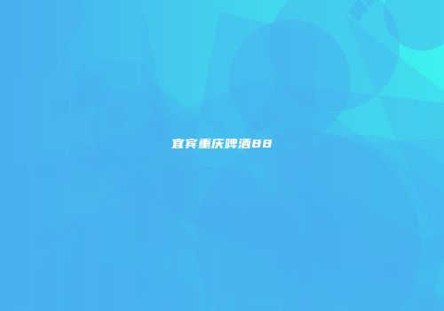 宜宾重庆啤酒88