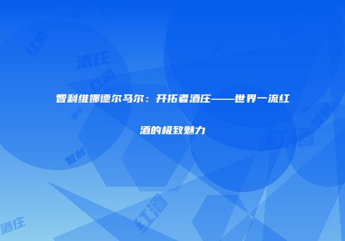 智利维娜德尔马尔：开拓者酒庄——世界一流红酒的极致魅力