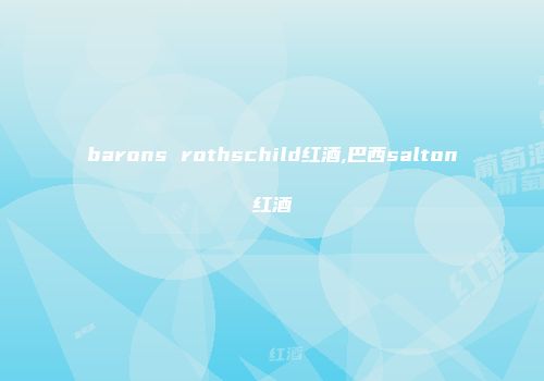 barons rothschild红酒,巴西salton红酒