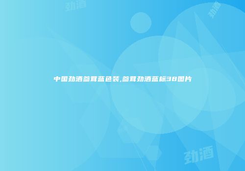 中国劲酒参茸蓝色装,参茸劲酒蓝标38图片