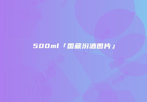 500ml「国藏汾酒图片」