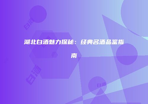 湖北白酒魅力探秘：经典名酒品鉴指南