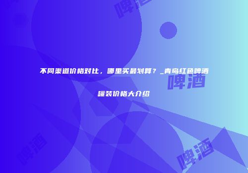 不同渠道价格对比，哪里买最划算？_青岛红色啤酒罐装价格大介绍