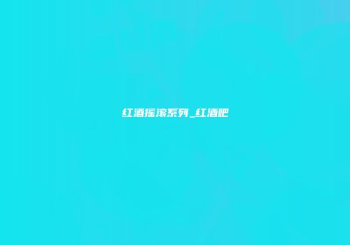 红酒摇滚系列_红酒吧