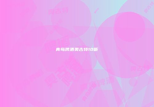 青岛啤酒奥古特10听