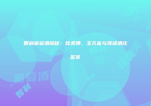 智利葡萄酒探秘：佳美娜、玉孔雀与顶级酒庄鉴赏