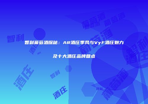 智利葡萄酒探秘：AR酒庄季风与VyF酒庄魅力及十大酒庄品牌盘点