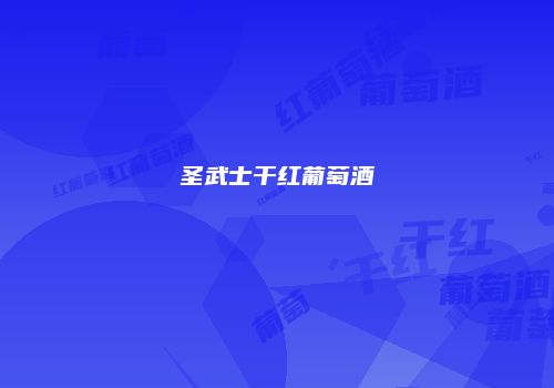 圣武士干红葡萄酒