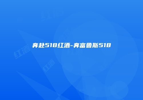 奔赴518红酒-奔富鲁斯518