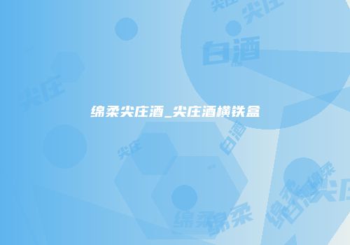 绵柔尖庄酒_尖庄酒横铁盒