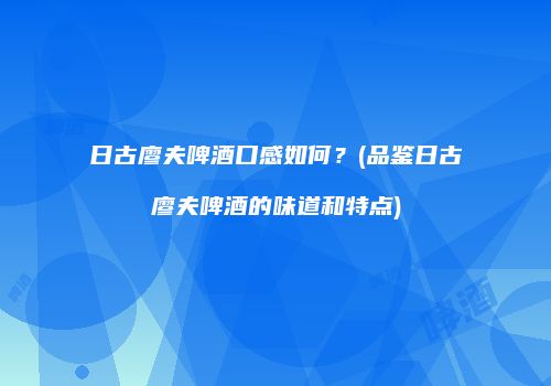 日古廖夫啤酒口感如何？(品鉴日古廖夫啤酒的味道和特点)
