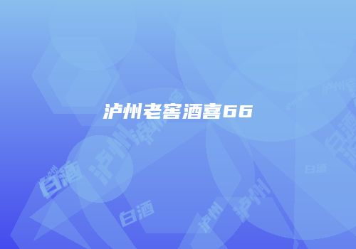泸州老窖酒喜66