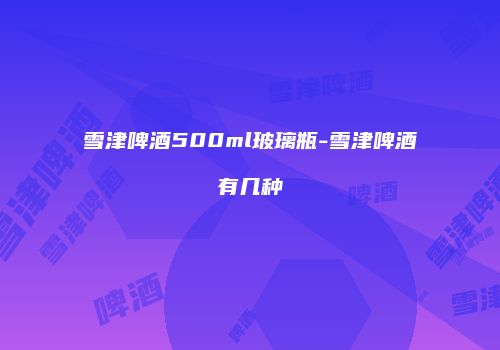 雪津啤酒500ml玻璃瓶-雪津啤酒有几种