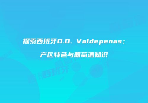 探索西班牙D.O. Valdepenas：产区特色与葡萄酒知识
