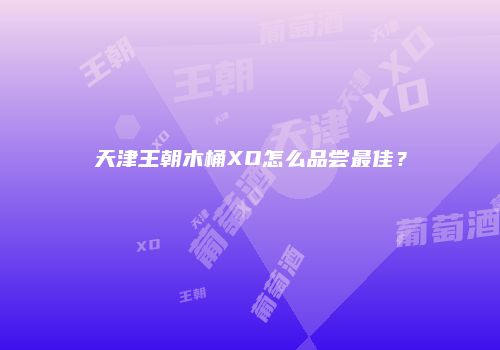 天津王朝木桶XO怎么品尝最佳？