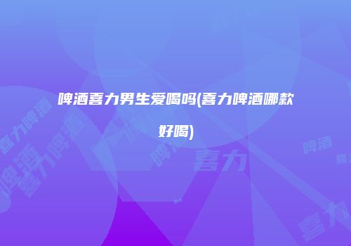 啤酒喜力男生爱喝吗(喜力啤酒哪款好喝)