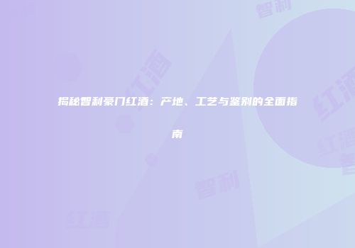 揭秘智利豪门红酒：产地、工艺与鉴别的全面指南