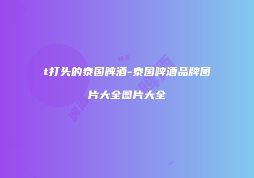 t打头的泰国啤酒-泰国啤酒品牌图片大全图片大全