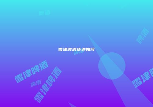 雪津啤酒待遇如何