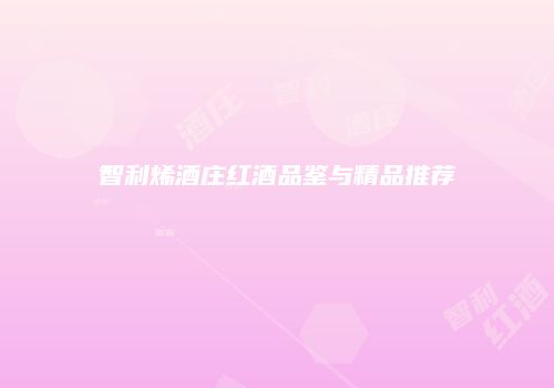 智利烯酒庄红酒品鉴与精品推荐