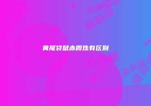 黄尾袋鼠赤霞珠有区别