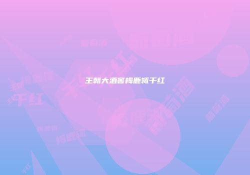王朝大酒窖梅鹿辄干红