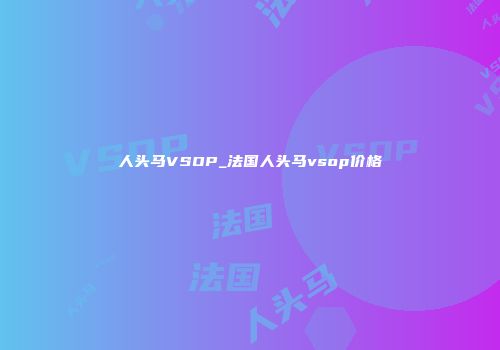 人头马VSOP_法国人头马vsop价格