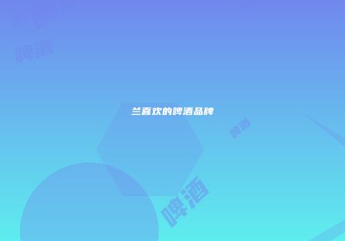 兰喜欢的啤酒品牌