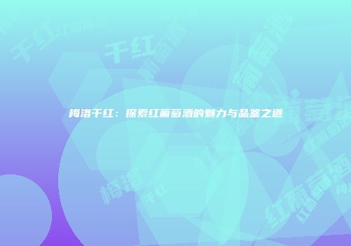 梅洛干红：探索红葡萄酒的魅力与品鉴之道