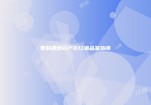 智利麦坡谷产区红酒品鉴指南
