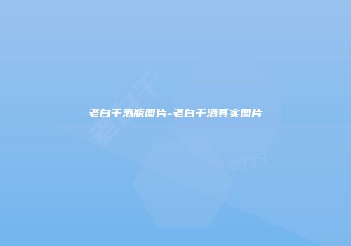 老白干酒瓶图片-老白干酒真实图片