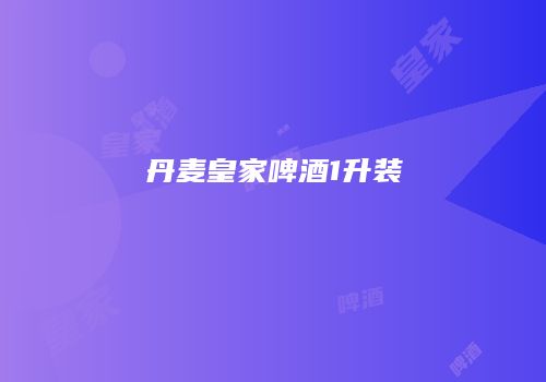 丹麦皇家啤酒1升装