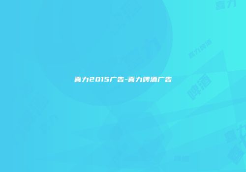 喜力2015广告-喜力啤酒广告