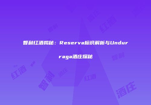 智利红酒揭秘：Reserva标识解析与Undurraga酒庄探秘