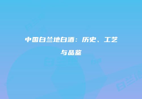 中国白兰地白酒：历史、工艺与品鉴