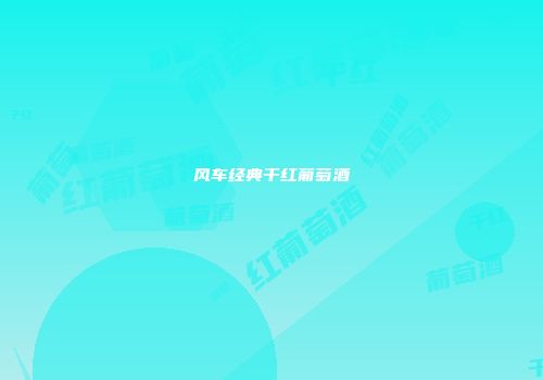 风车经典干红葡萄酒