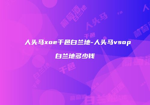人头马xoe干邑白兰地-人头马vsop白兰地多少钱