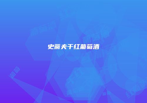 史蒂夫干红葡萄酒