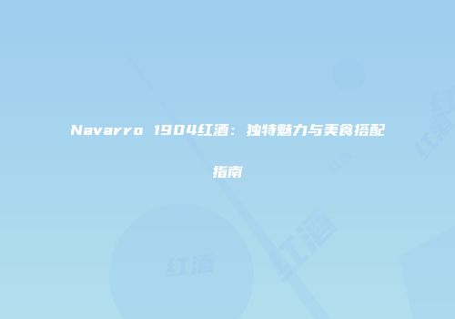 Navarro 1904红酒：独特魅力与美食搭配指南