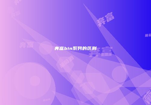 奔富bin系列的区别