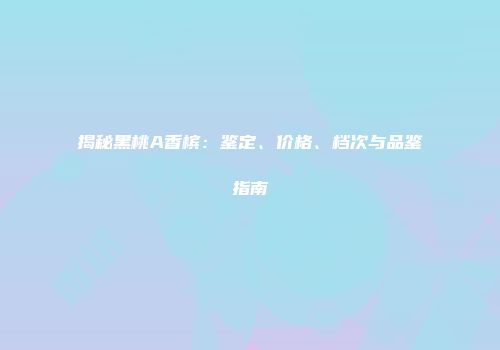 揭秘黑桃A香槟：鉴定、价格、档次与品鉴指南