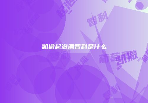 凯撒起泡酒智利是什么