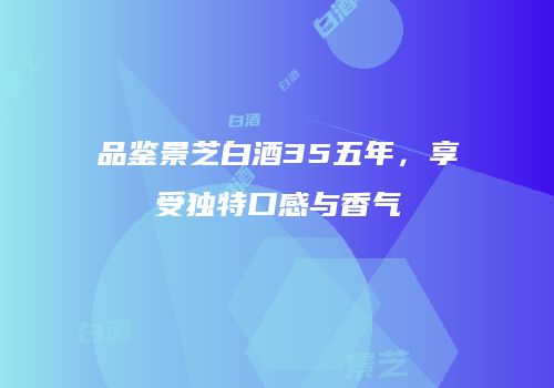 品鉴景芝白酒35五年，享受独特口感与香气