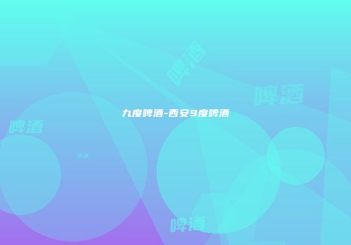 九度啤酒-西安9度啤酒