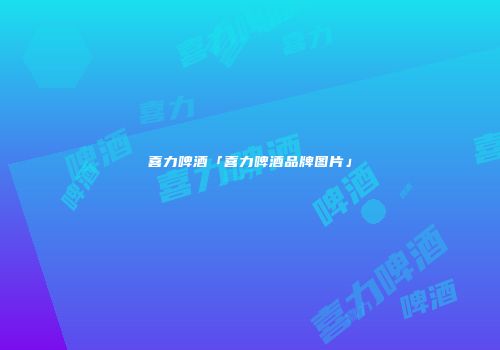 喜力啤酒「喜力啤酒品牌图片」