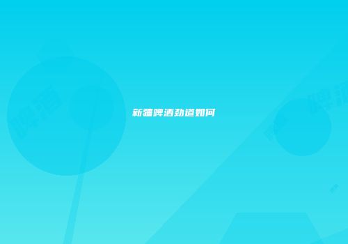 新疆啤酒劲道如何