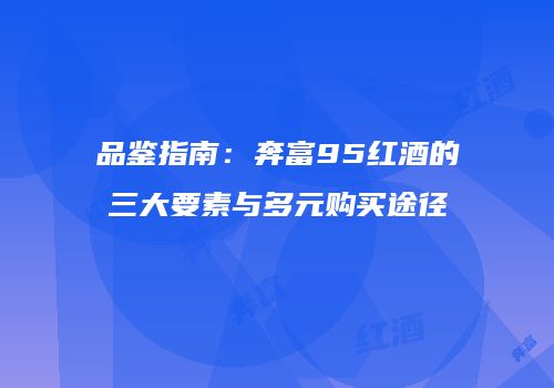 品鉴指南：奔富95红酒的三大要素与多元购买途径